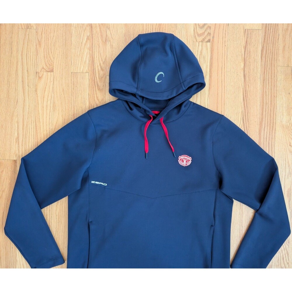 Zero Restriction Mens TKO  Hoodie Pullover L1140 Navy Red Golf Medium Medinah - Picture 3 of 10